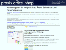 Tablet Screenshot of heilpraktikerkartei.de
